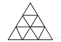 Скільки трикутників є на малюнку? | Головоломки-малюнки | Математика,  логіка, інтелект